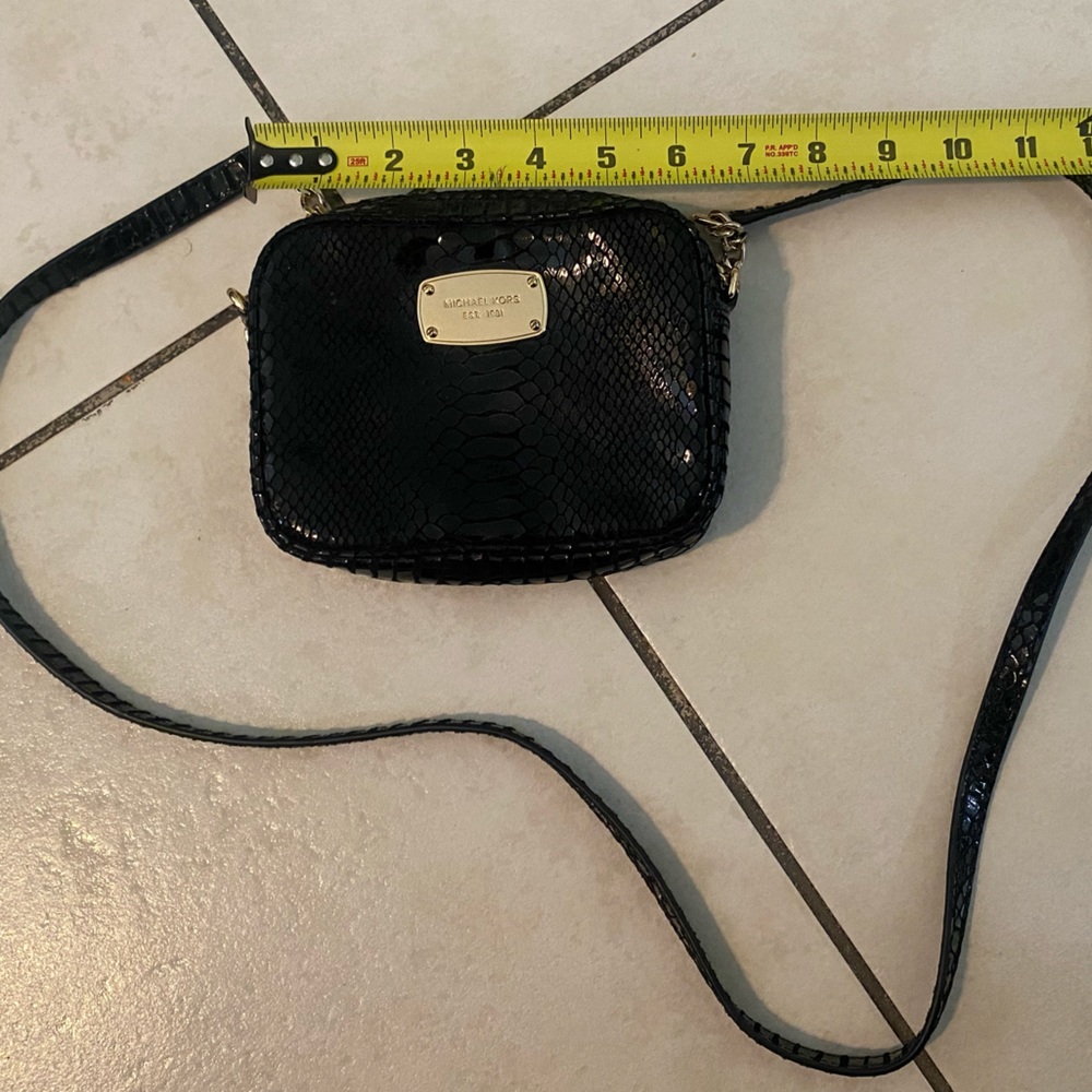Michael Kors Snakeskin Evening Crossbody